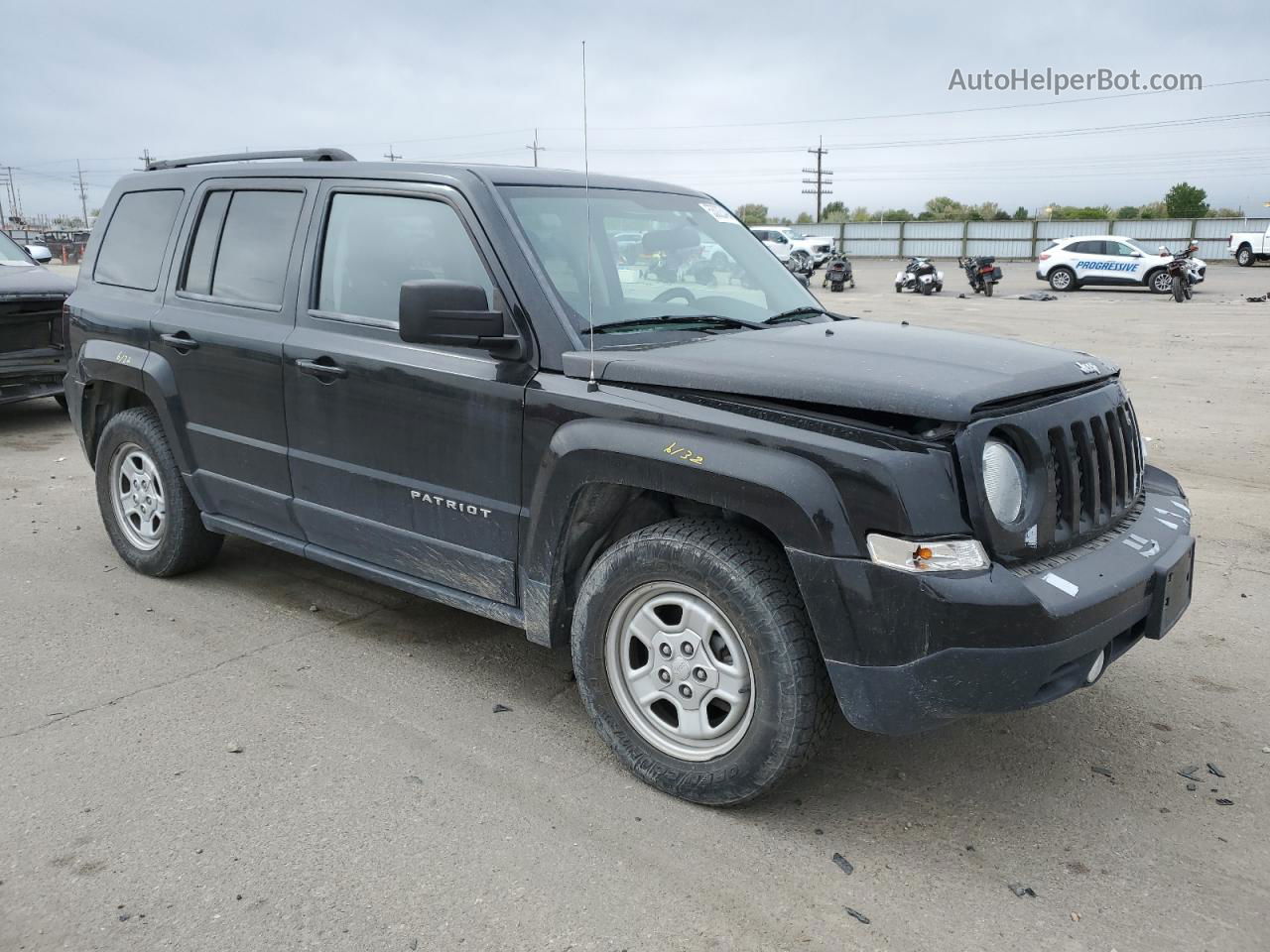 2014 Jeep Patriot Sport Black vin: 1C4NJPBB4ED850451