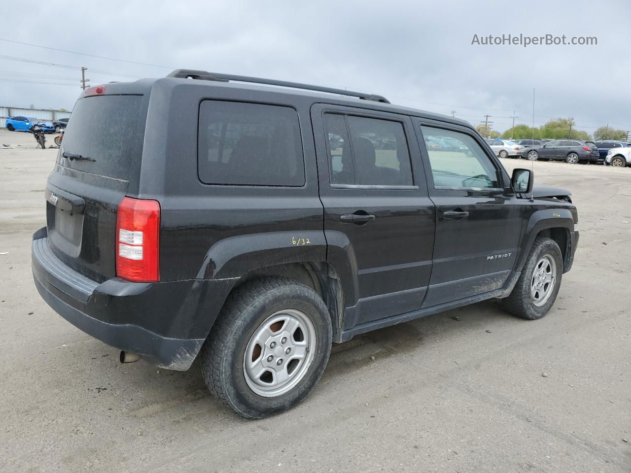 2014 Jeep Patriot Sport Black vin: 1C4NJPBB4ED850451