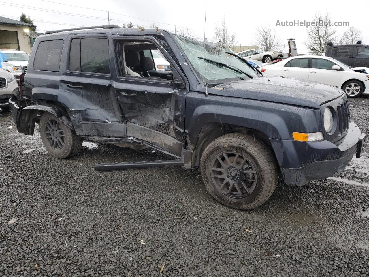 2016 Jeep Patriot Sport Black vin: 1C4NJPBB4GD532901