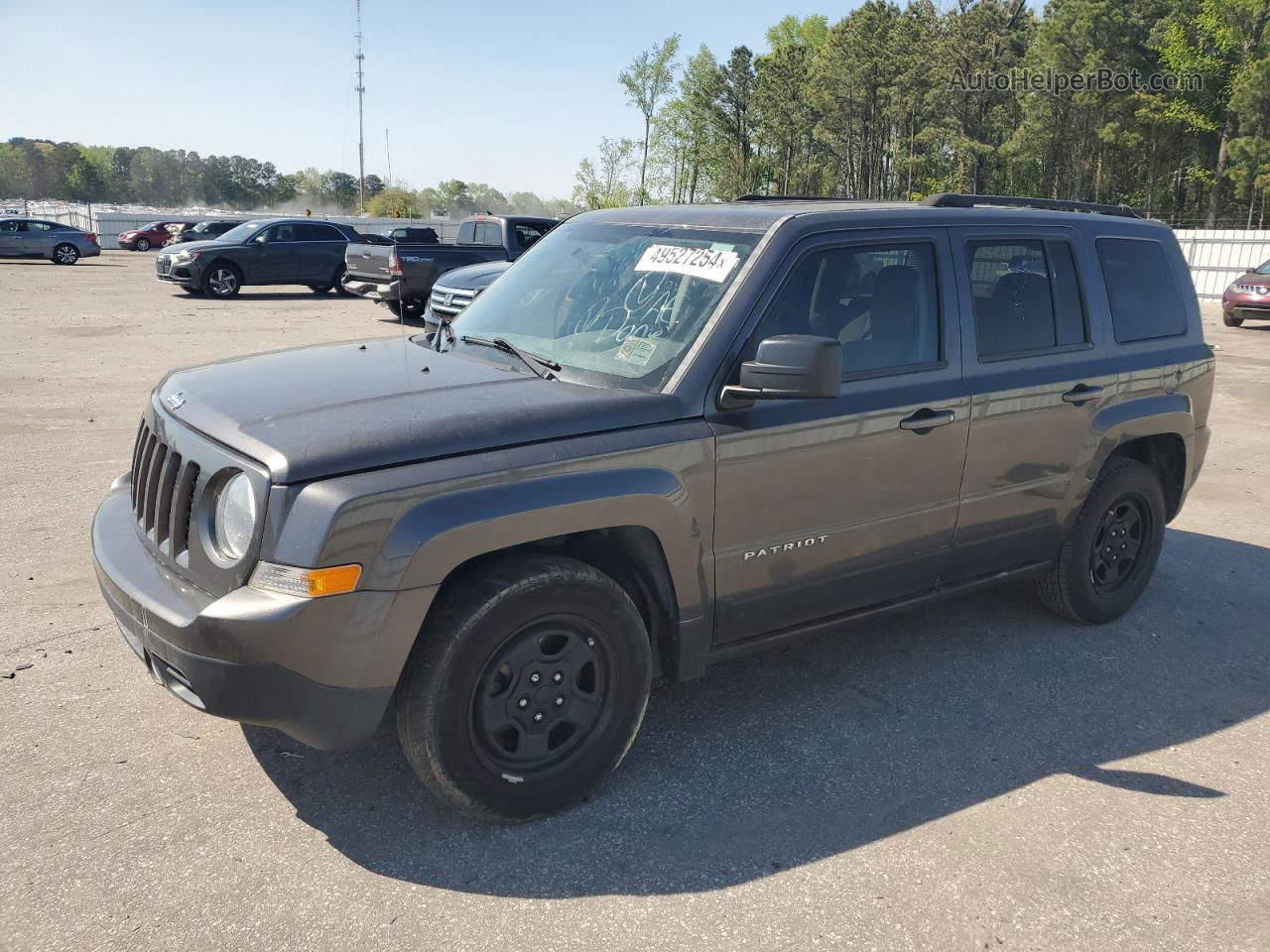 2016 Jeep Patriot Sport Charcoal vin: 1C4NJPBB4GD561864