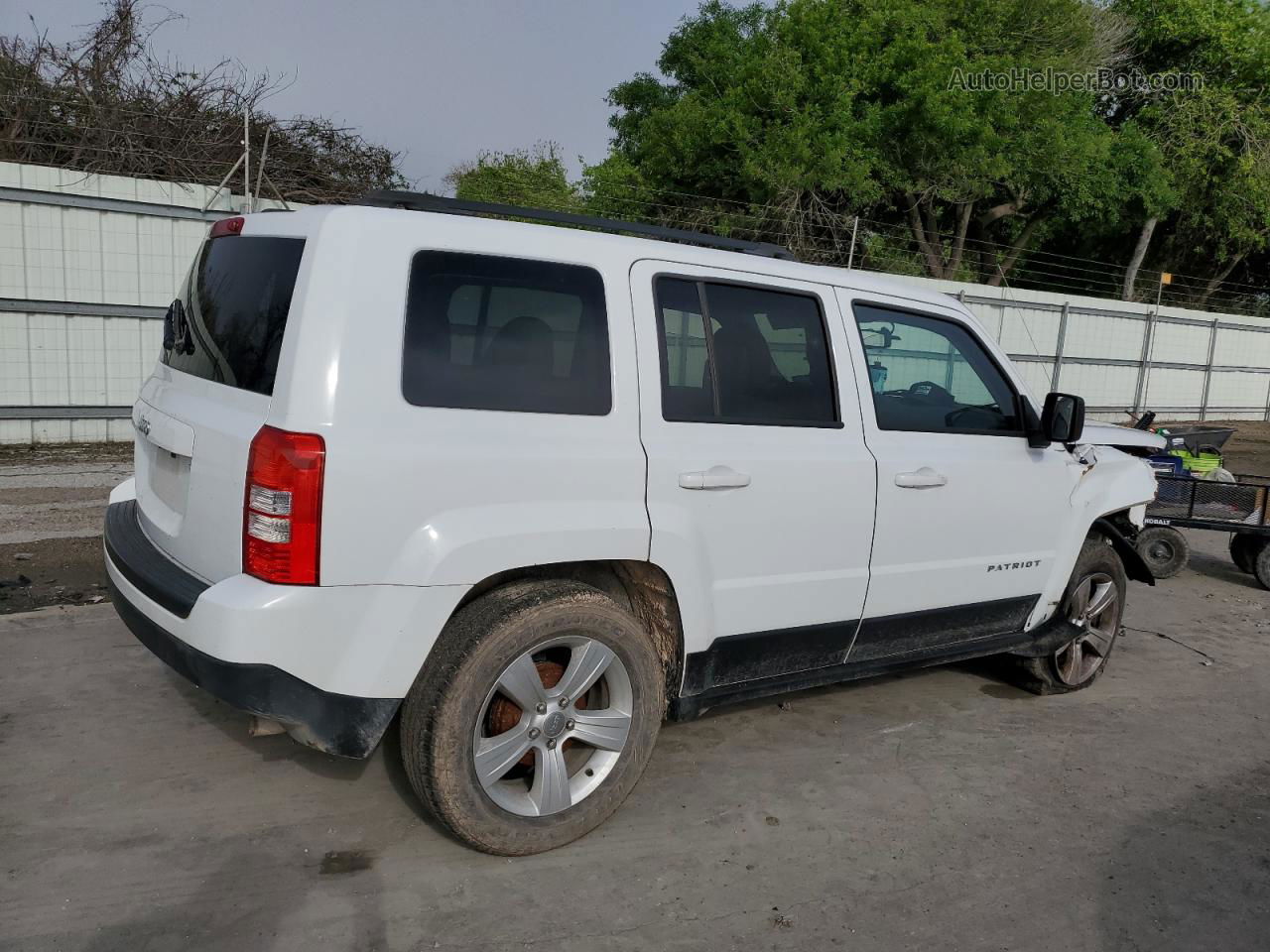 2016 Jeep Patriot Sport White vin: 1C4NJPBB4GD562979