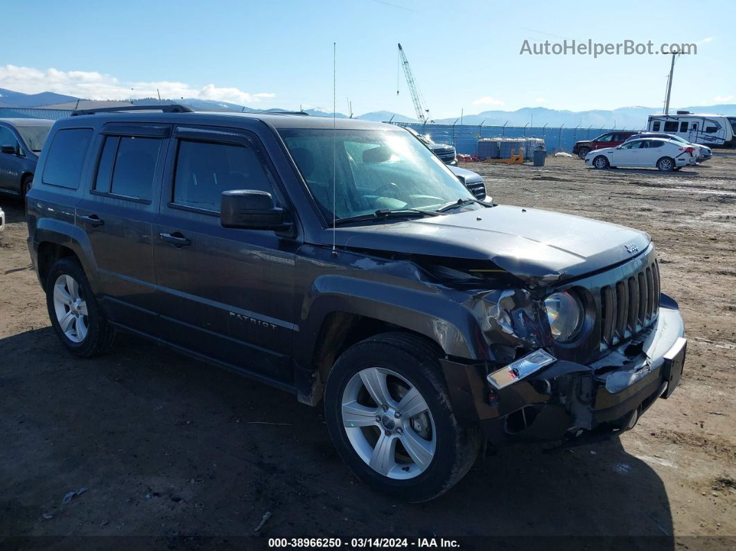 2016 Jeep Patriot Sport Gray vin: 1C4NJPBB4GD602980