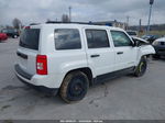 2016 Jeep Patriot Sport White vin: 1C4NJPBB4GD667117