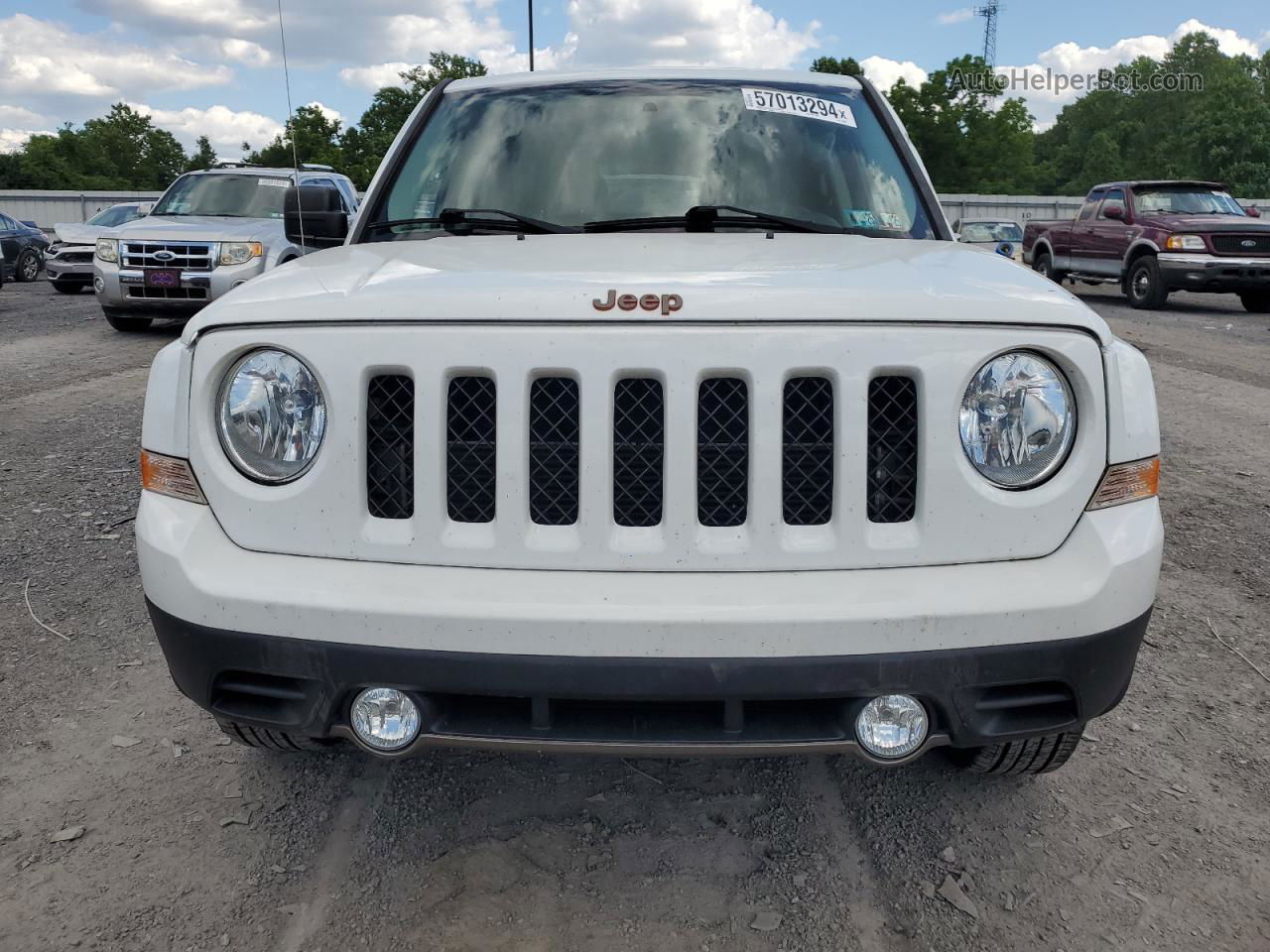 2016 Jeep Patriot Sport White vin: 1C4NJPBB4GD738266