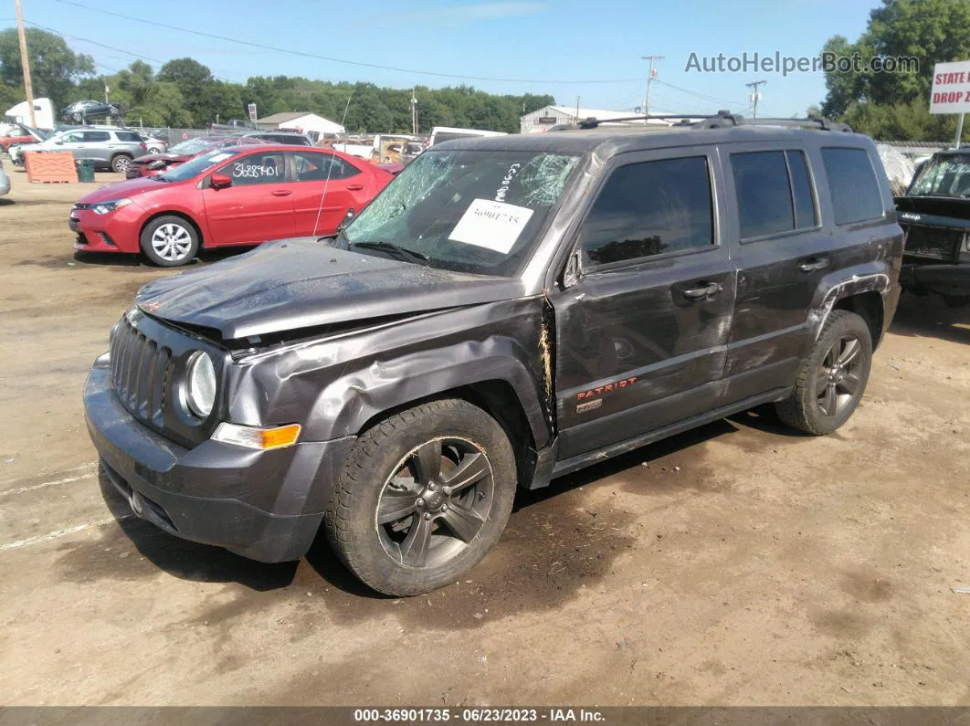 2016 Jeep Patriot 75th Anniversary Gray vin: 1C4NJPBB4GD803844