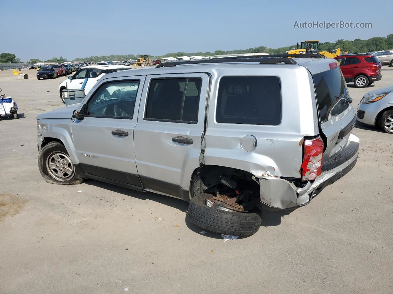 2012 Jeep Patriot Sport Silver vin: 1C4NJPBB5CD590882