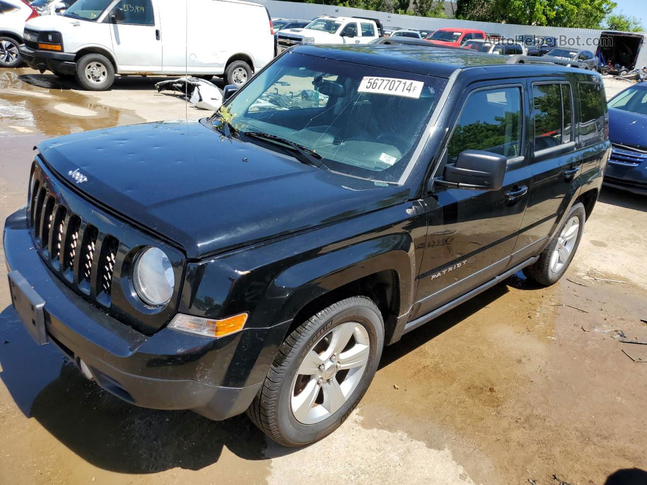 2014 Jeep Patriot Sport Black vin: 1C4NJPBB5ED585457