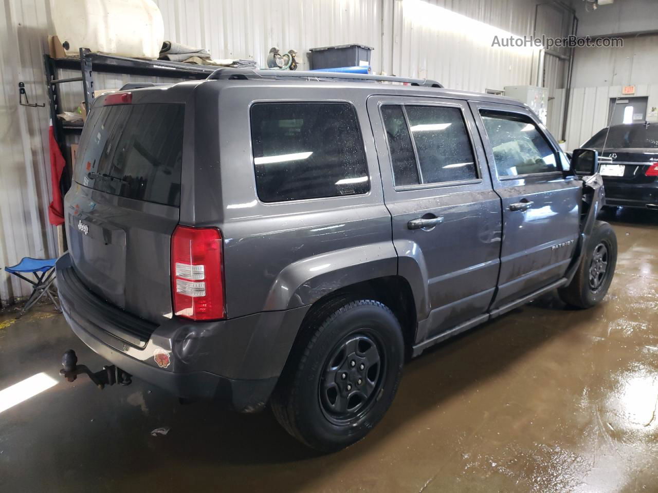 2014 Jeep Patriot Sport Gray vin: 1C4NJPBB5ED827485