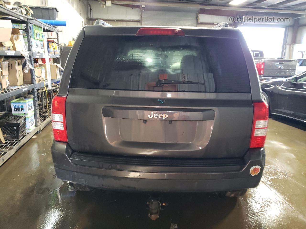 2014 Jeep Patriot Sport Серый vin: 1C4NJPBB5ED827485