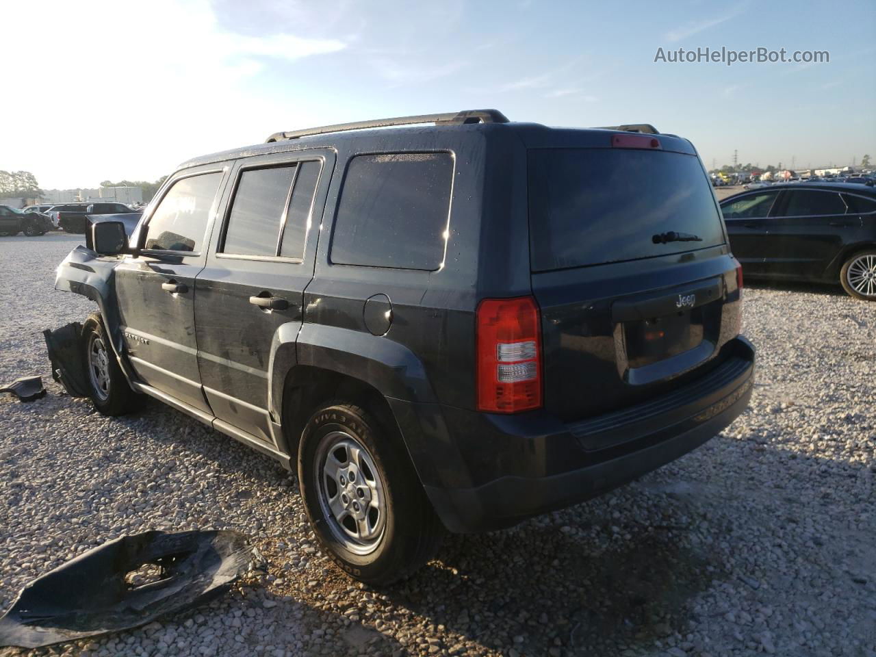 2014 Jeep Patriot Sport Черный vin: 1C4NJPBB5ED853620