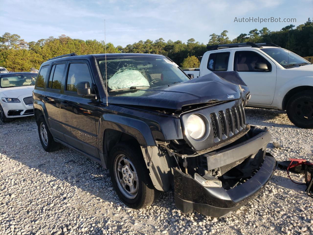 2014 Jeep Patriot Sport Черный vin: 1C4NJPBB5ED853620