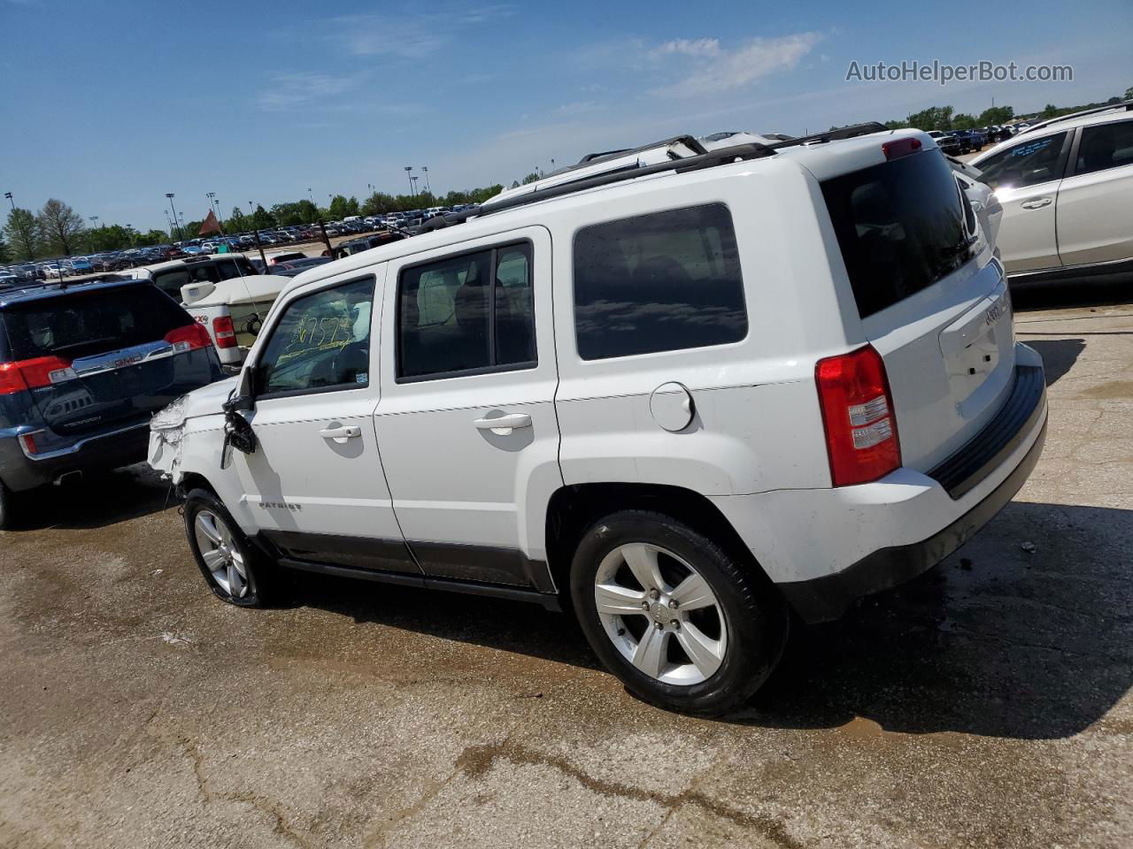 2016 Jeep Patriot Sport White vin: 1C4NJPBB5GD774936