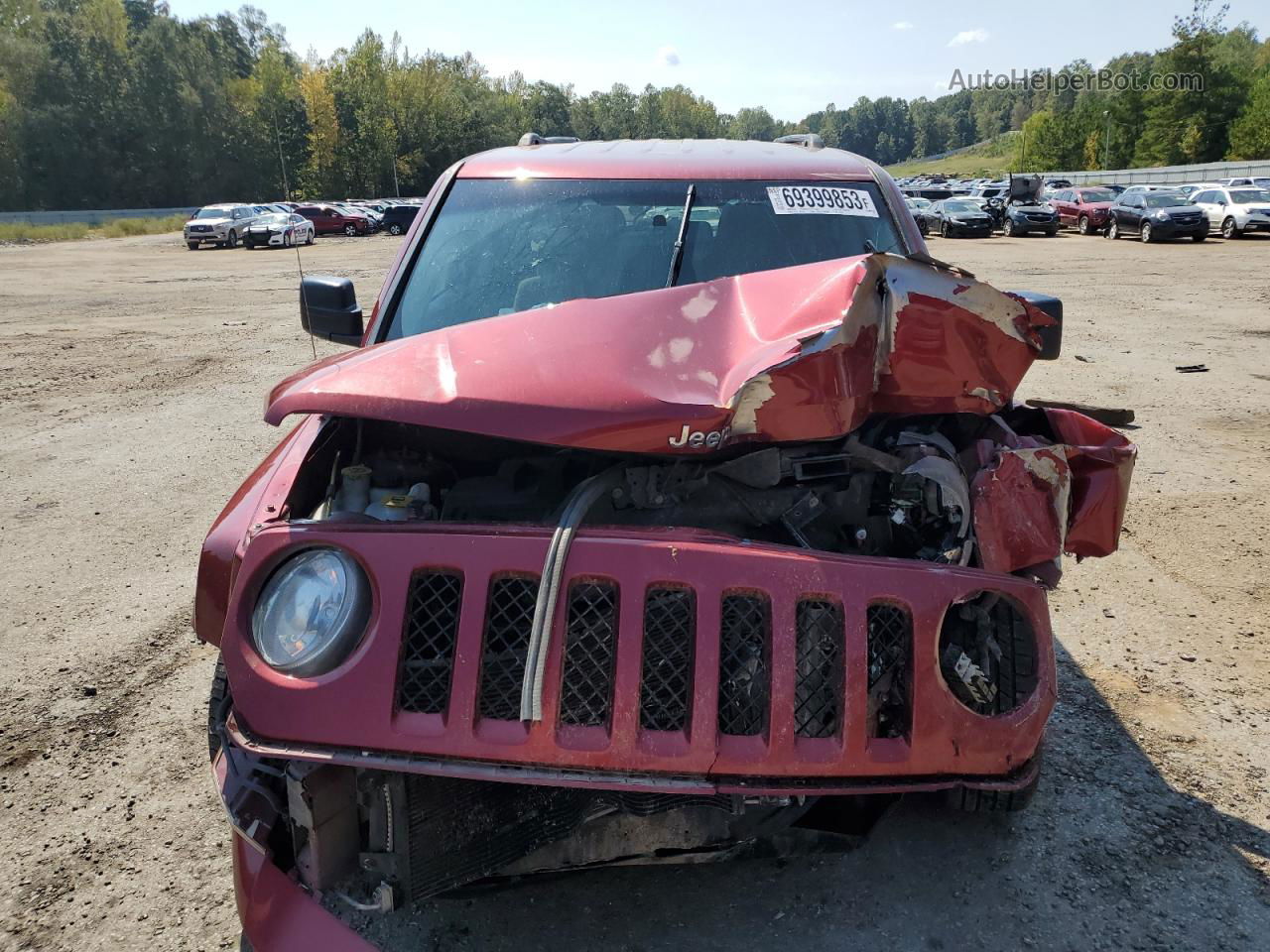 2016 Jeep Patriot Sport Burgundy vin: 1C4NJPBB5GD776816