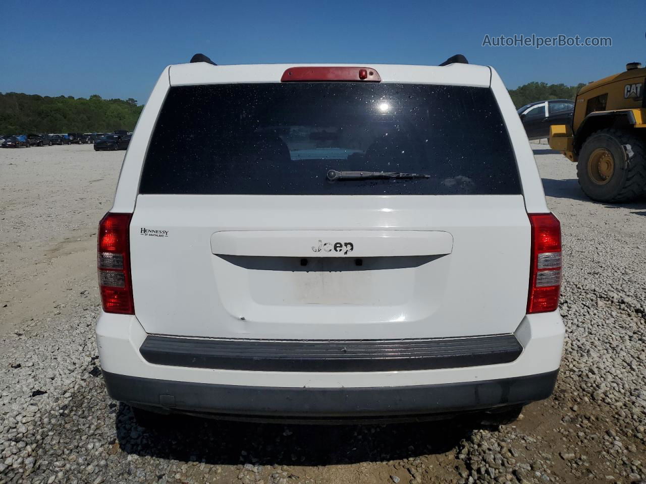 2014 Jeep Patriot Sport White vin: 1C4NJPBB6ED732143