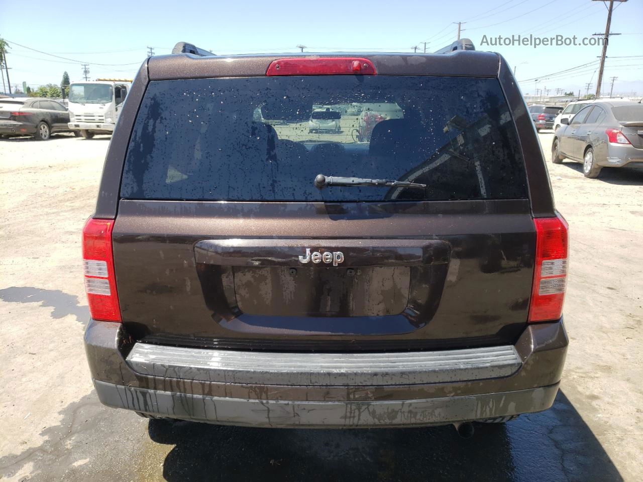 2014 Jeep Patriot Sport Brown vin: 1C4NJPBB6ED793587