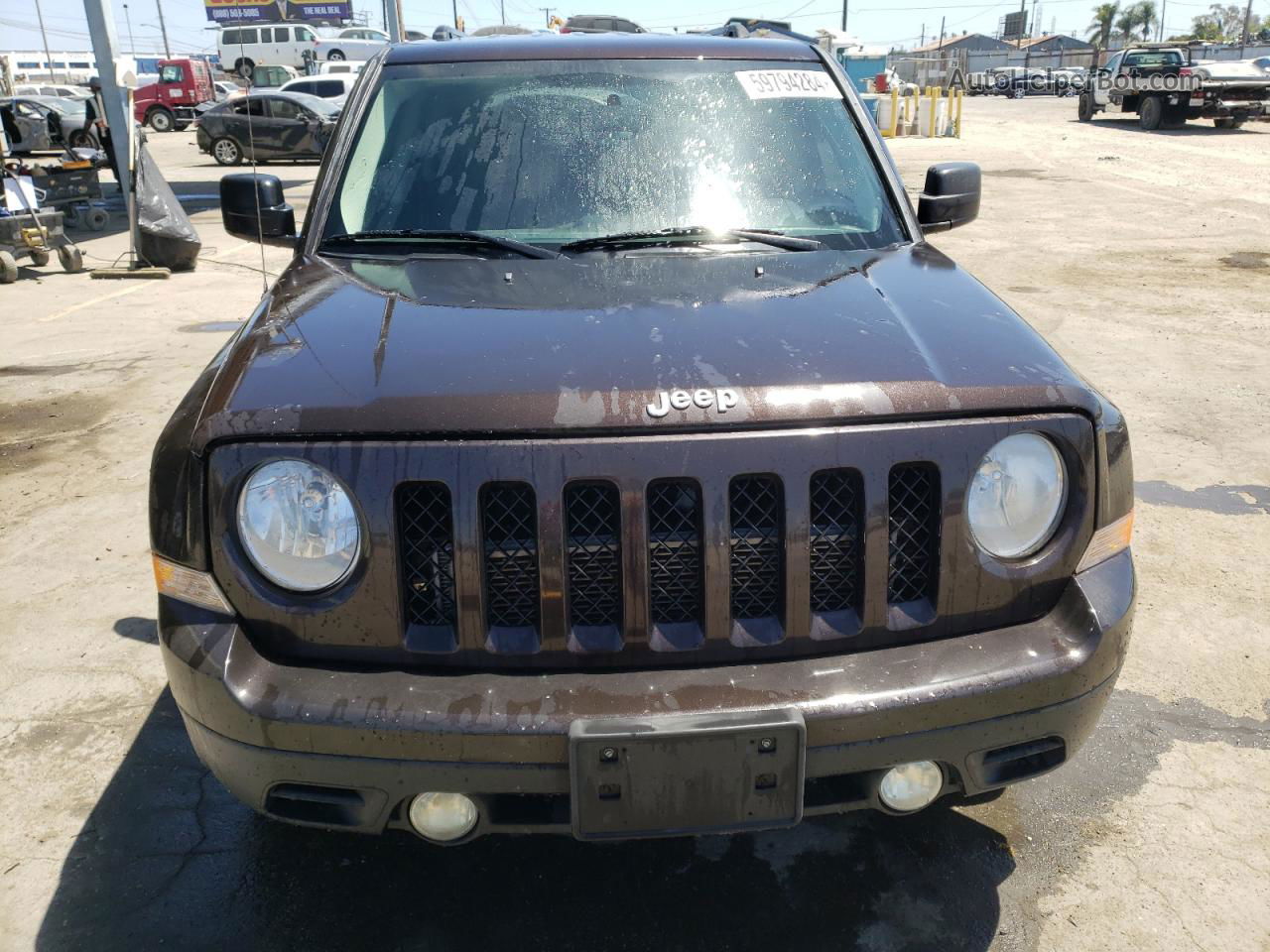 2014 Jeep Patriot Sport Brown vin: 1C4NJPBB6ED793587