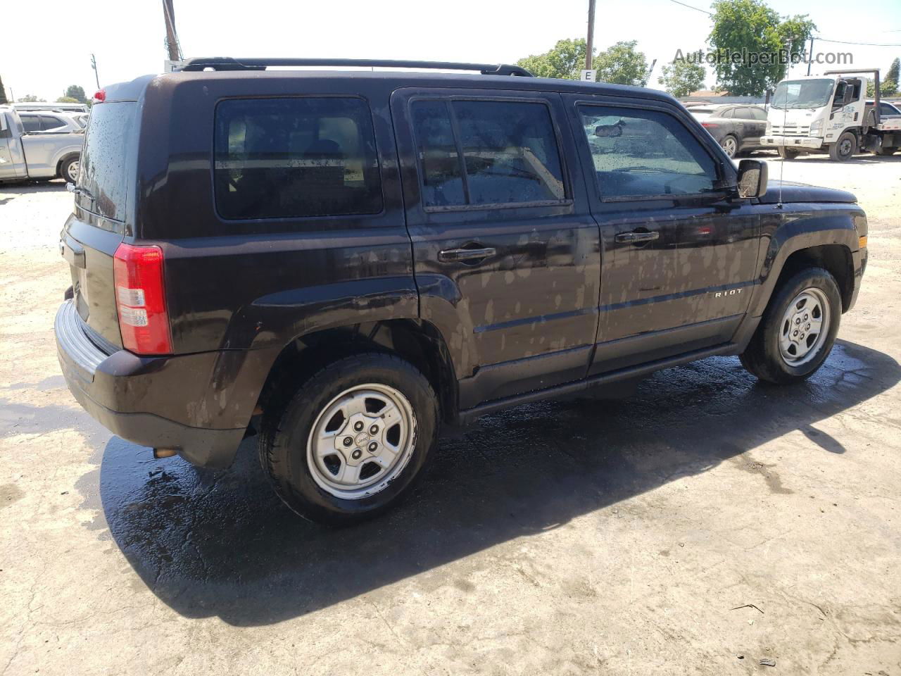 2014 Jeep Patriot Sport Brown vin: 1C4NJPBB6ED793587