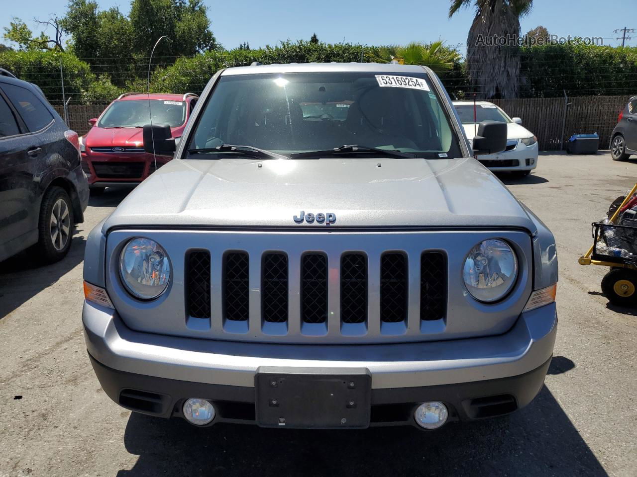 2014 Jeep Patriot Sport Silver vin: 1C4NJPBB6ED886741