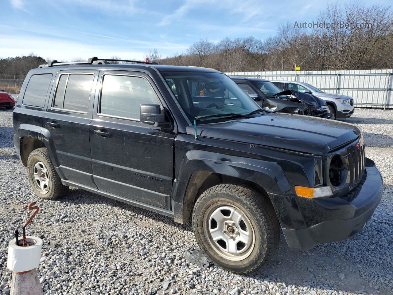 2014 Jeep Patriot Sport Black vin: 1C4NJPBB6ED889994