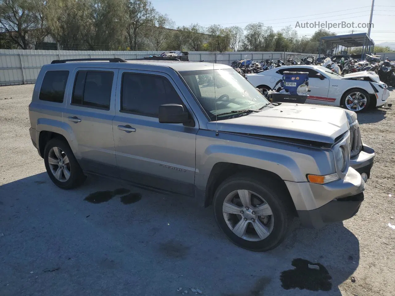 2016 Jeep Patriot Sport Gray vin: 1C4NJPBB6GD513797