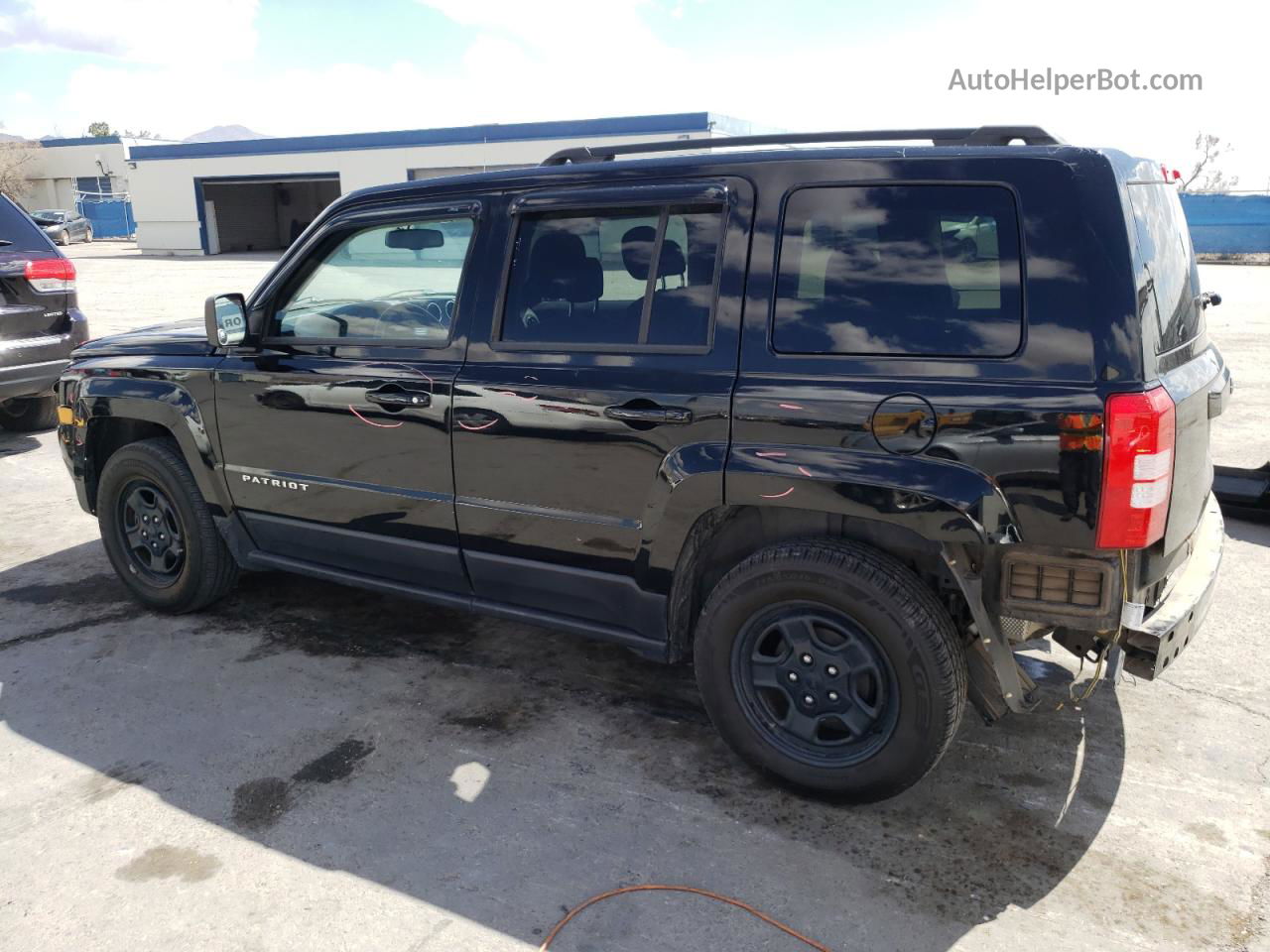 2016 Jeep Patriot Sport Черный vin: 1C4NJPBB6GD628948