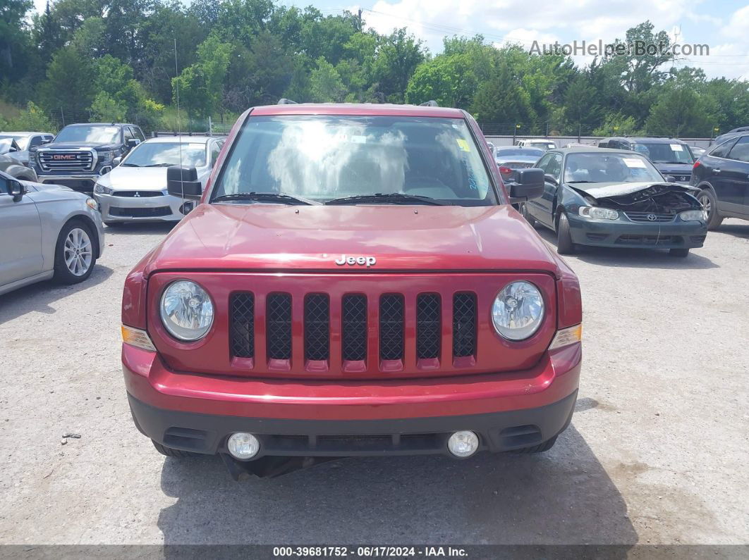 2016 Jeep Patriot Sport Maroon vin: 1C4NJPBB6GD649329