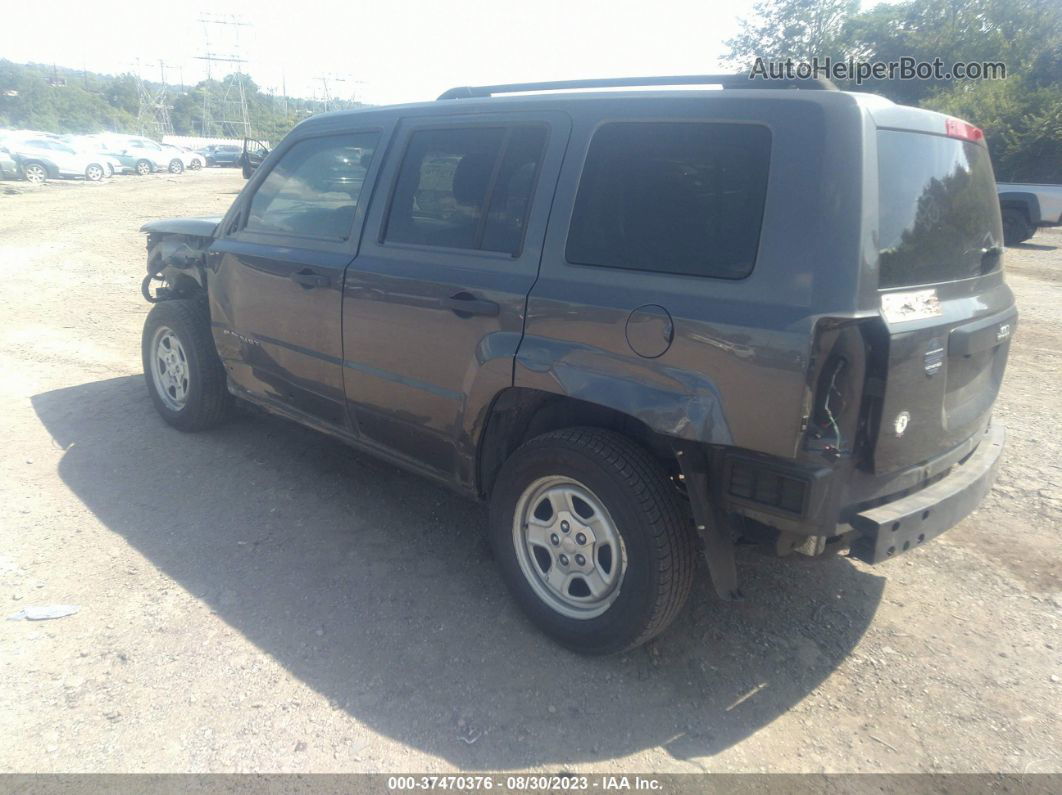 2016 Jeep Patriot Sport Серый vin: 1C4NJPBB6GD802887