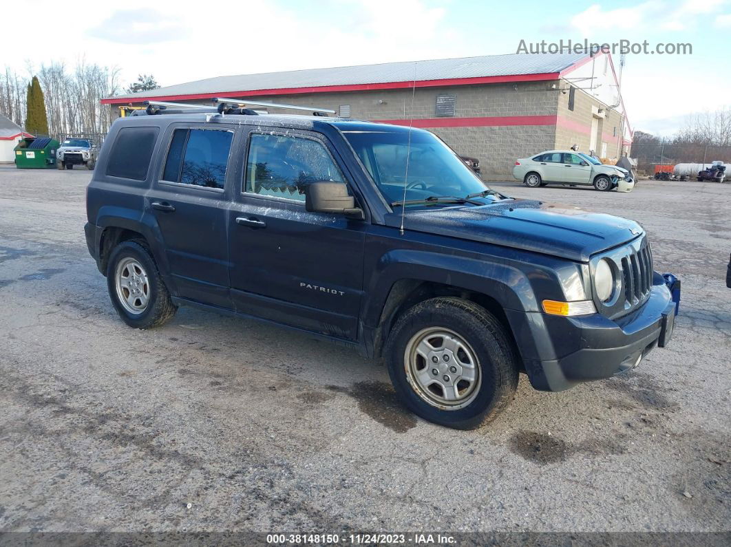 2014 Jeep Patriot Sport Gray vin: 1C4NJPBB7ED650423