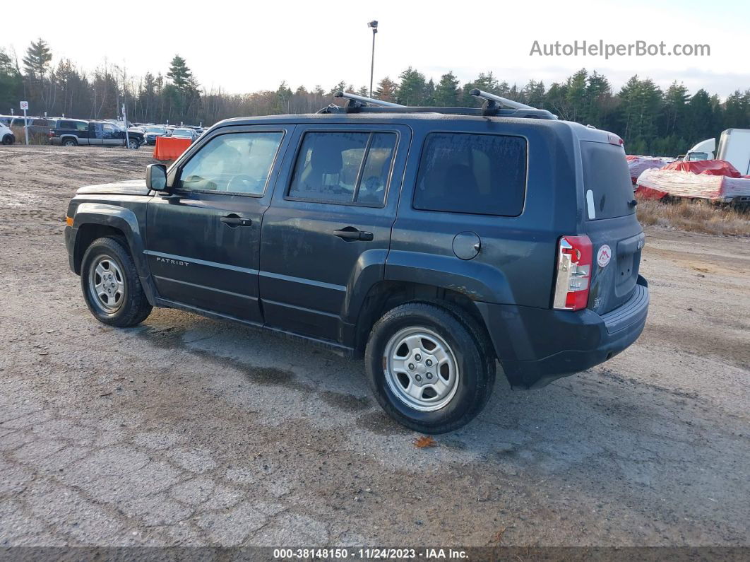 2014 Jeep Patriot Sport Gray vin: 1C4NJPBB7ED650423