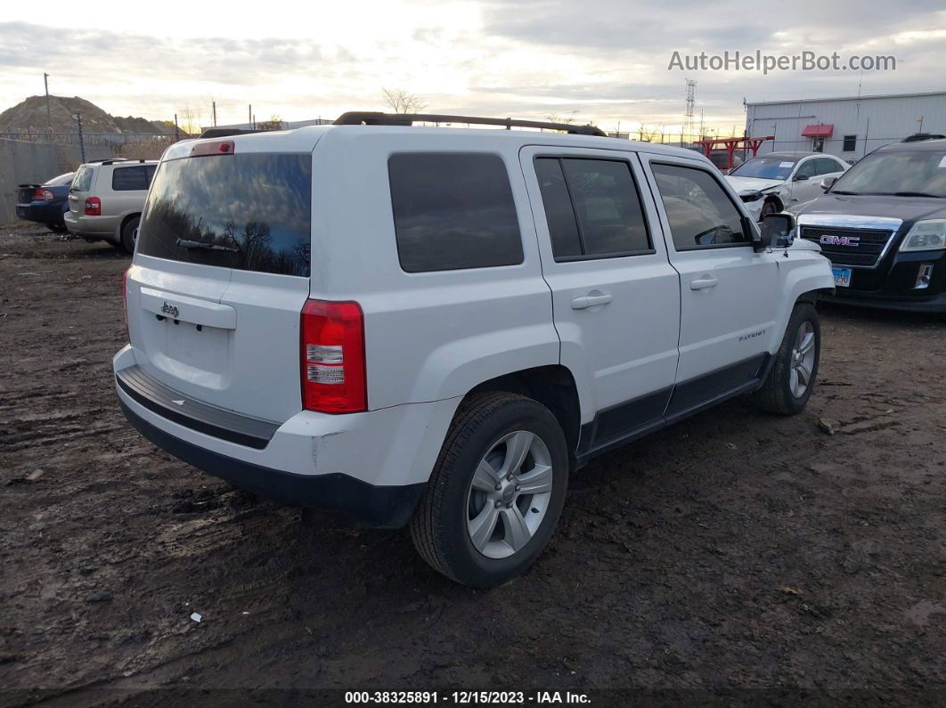 2014 Jeep Patriot Sport White vin: 1C4NJPBB7ED827519