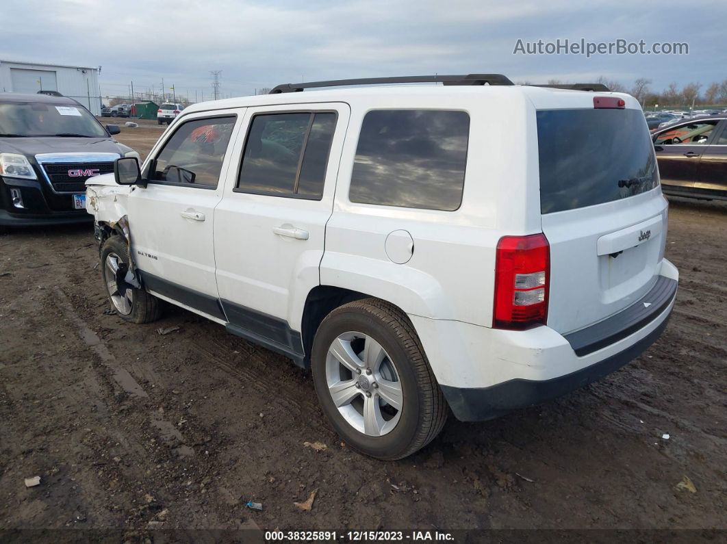 2014 Jeep Patriot Sport White vin: 1C4NJPBB7ED827519