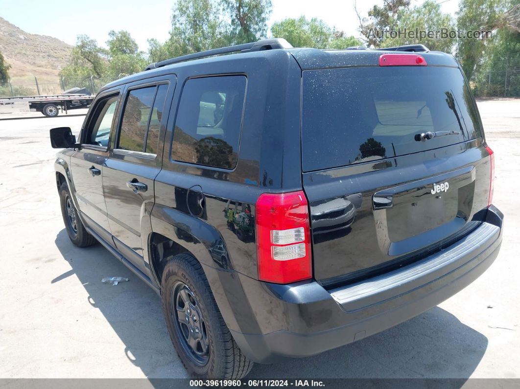 2016 Jeep Patriot Sport Black vin: 1C4NJPBB7GD603766