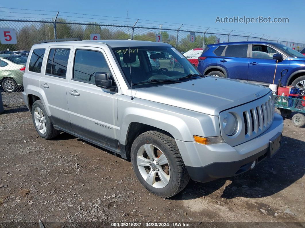 2014 Jeep Patriot Sport Серебряный vin: 1C4NJPBB8ED533305