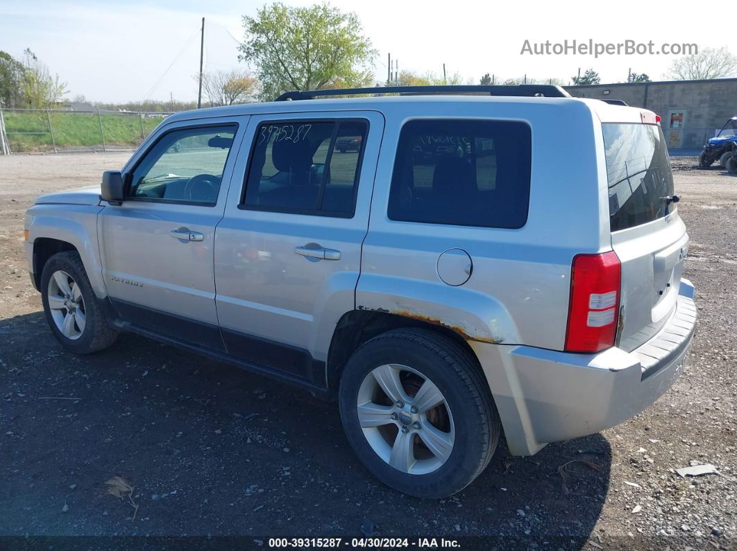 2014 Jeep Patriot Sport Silver vin: 1C4NJPBB8ED533305