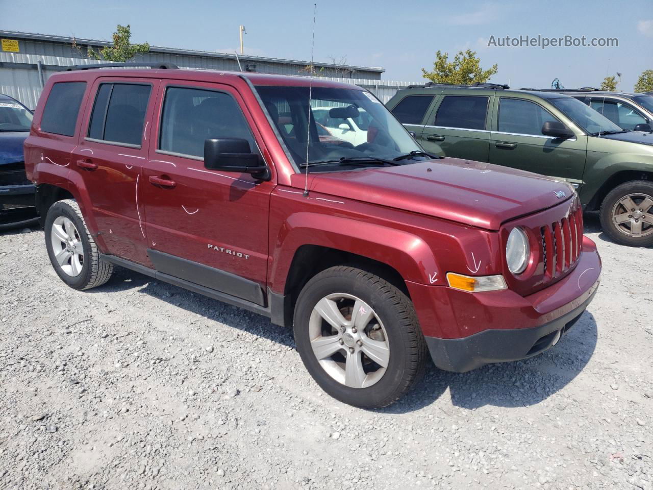 2014 Jeep Patriot Sport Red vin: 1C4NJPBB8ED547320