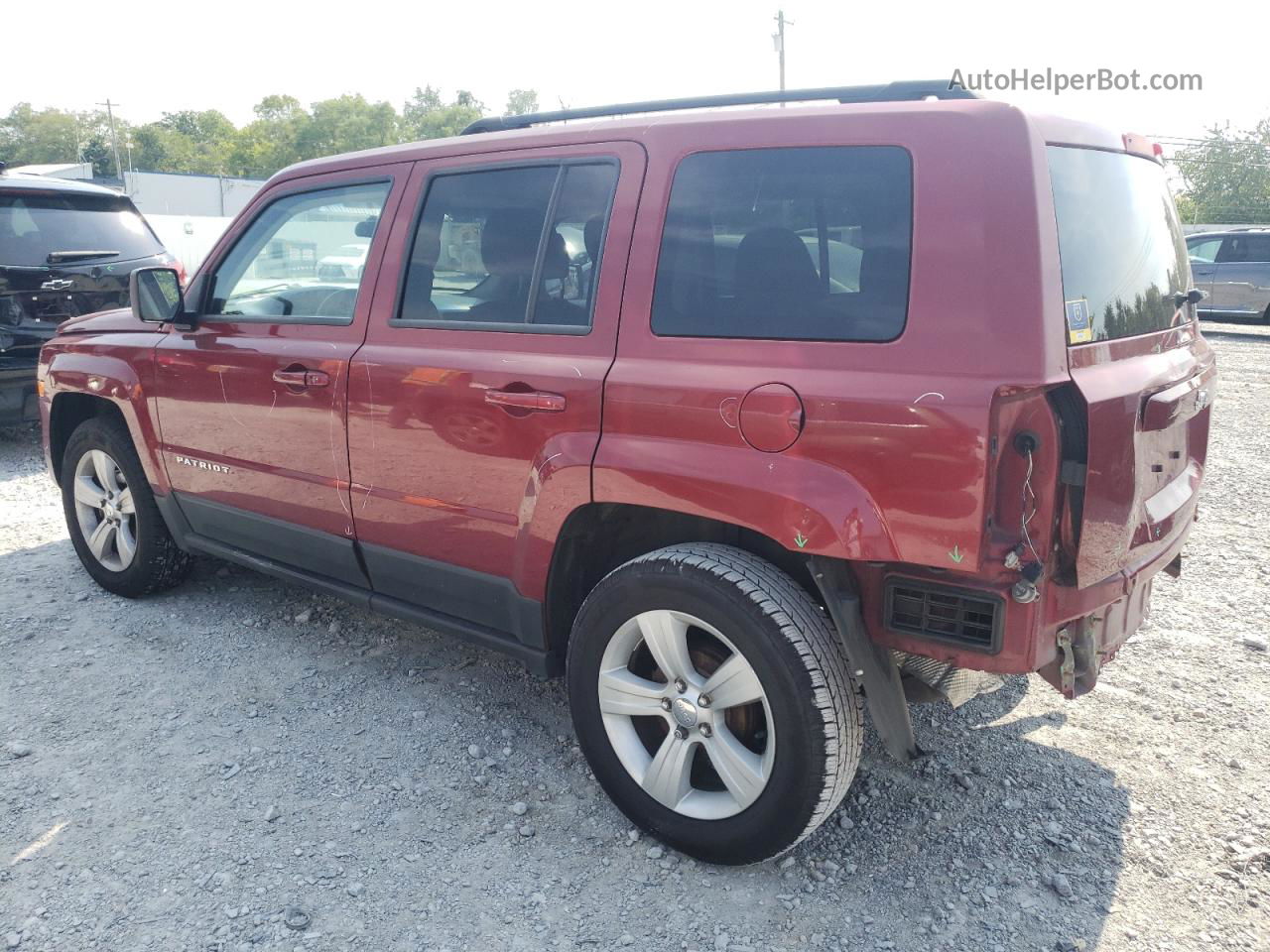 2014 Jeep Patriot Sport Red vin: 1C4NJPBB8ED547320