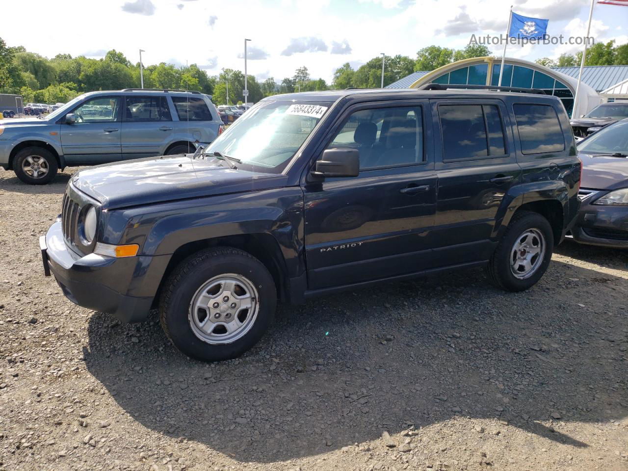 2014 Jeep Patriot Sport Black vin: 1C4NJPBB8ED692311