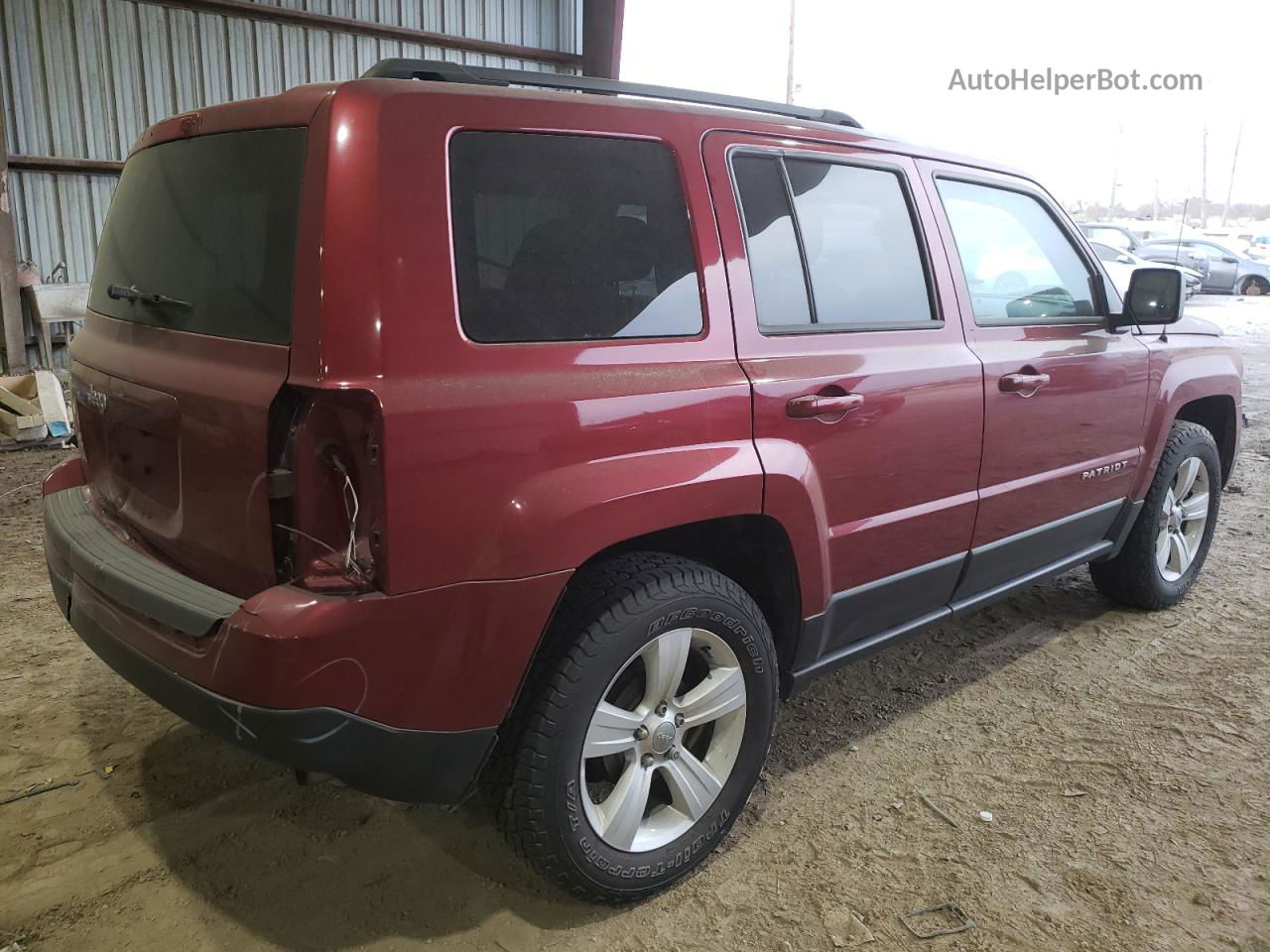 2014 Jeep Patriot Sport Red vin: 1C4NJPBB8ED850694