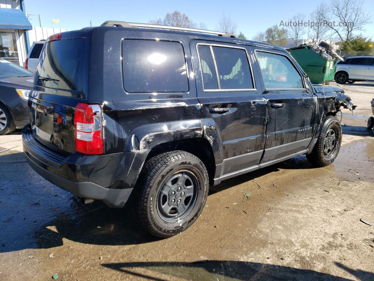 2016 Jeep Patriot Sport Black vin: 1C4NJPBB8GD660056