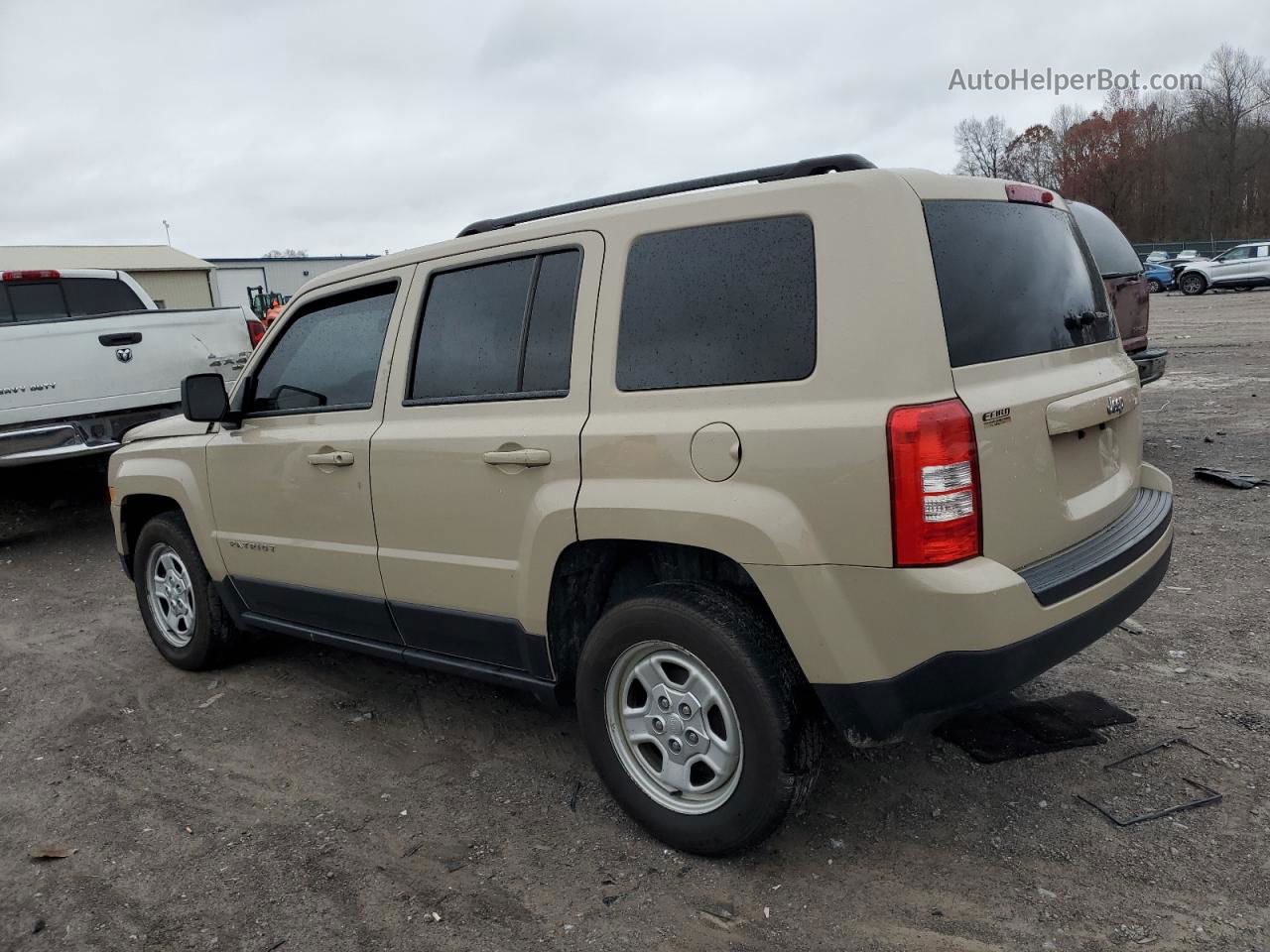 2016 Jeep Patriot Sport Желто-коричневый vin: 1C4NJPBB8GD808657