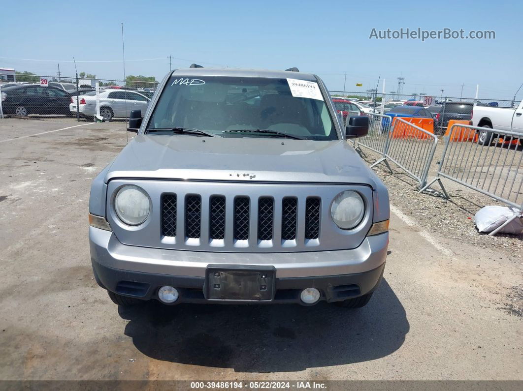 2014 Jeep Patriot Sport Silver vin: 1C4NJPBB9ED888645