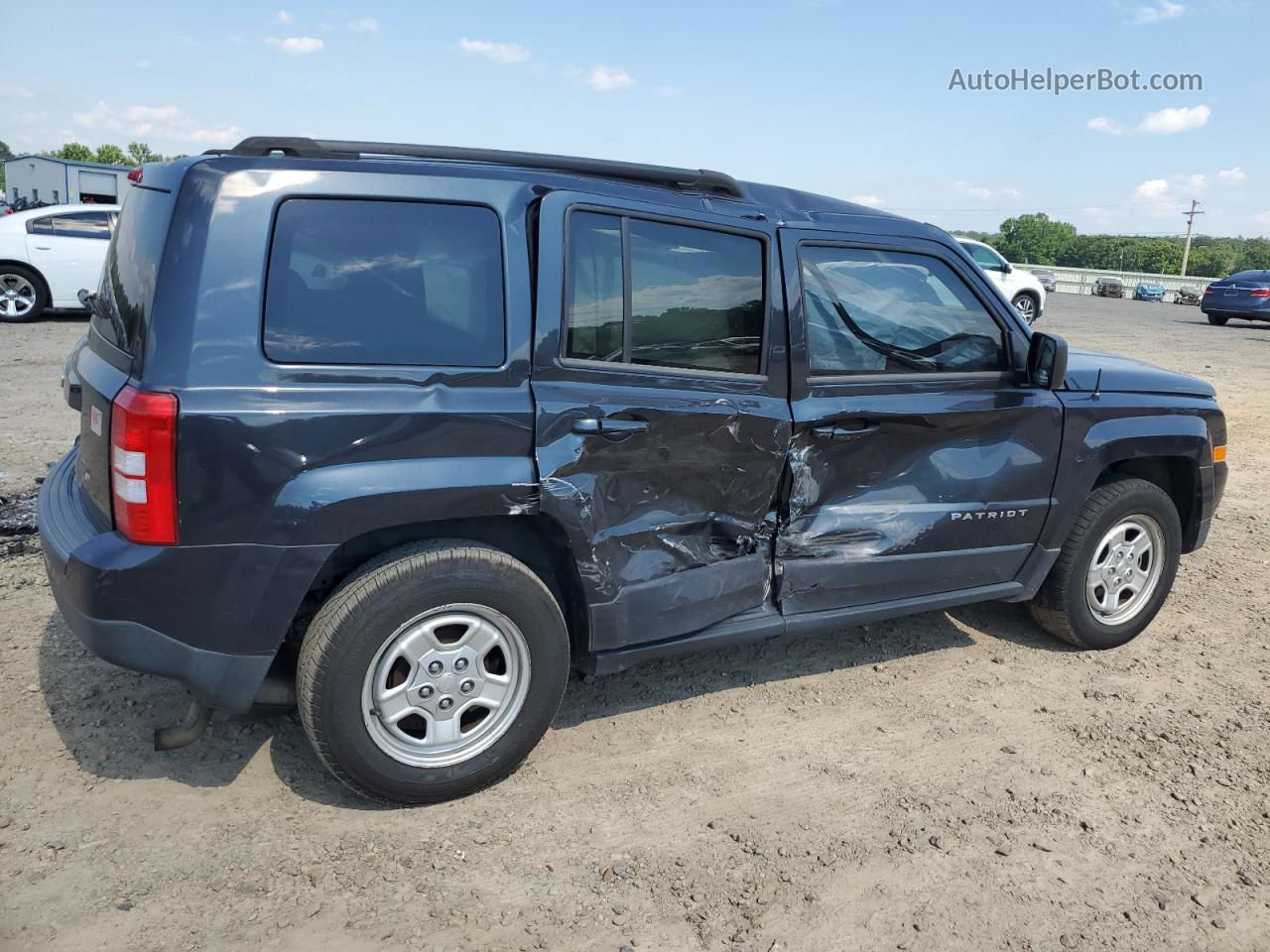 2014 Jeep Patriot Sport Серый vin: 1C4NJPBB9ED905749