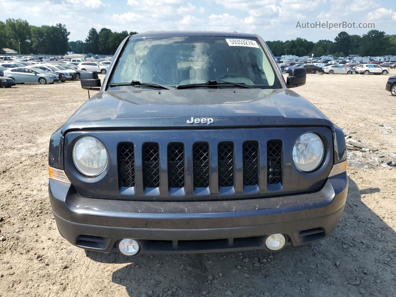 2014 Jeep Patriot Sport Gray vin: 1C4NJPBB9ED905749