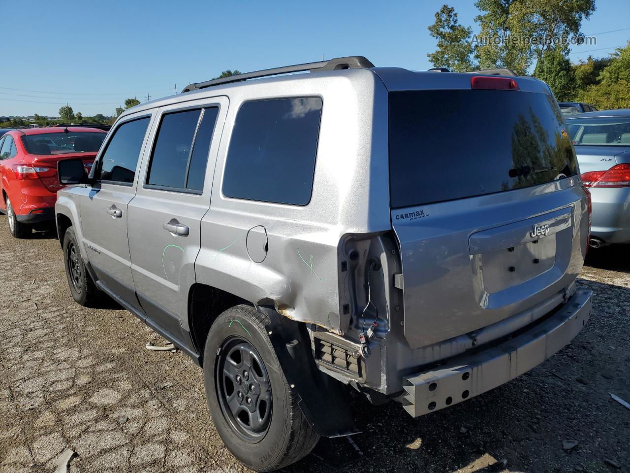 2016 Jeep Patriot Sport Gray vin: 1C4NJPBB9GD561486