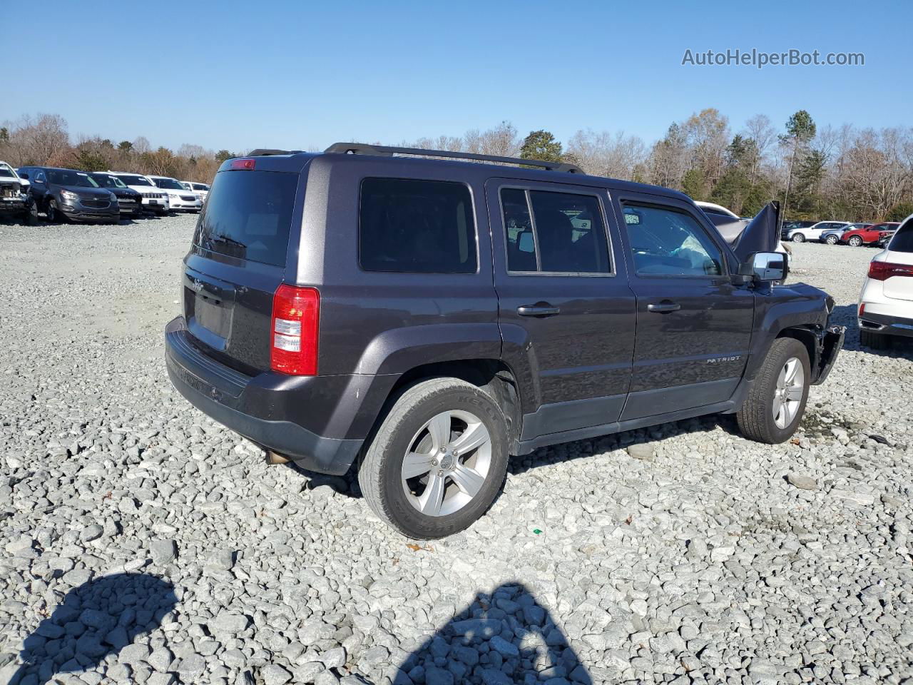 2016 Jeep Patriot Sport Угольный vin: 1C4NJPBB9GD622867