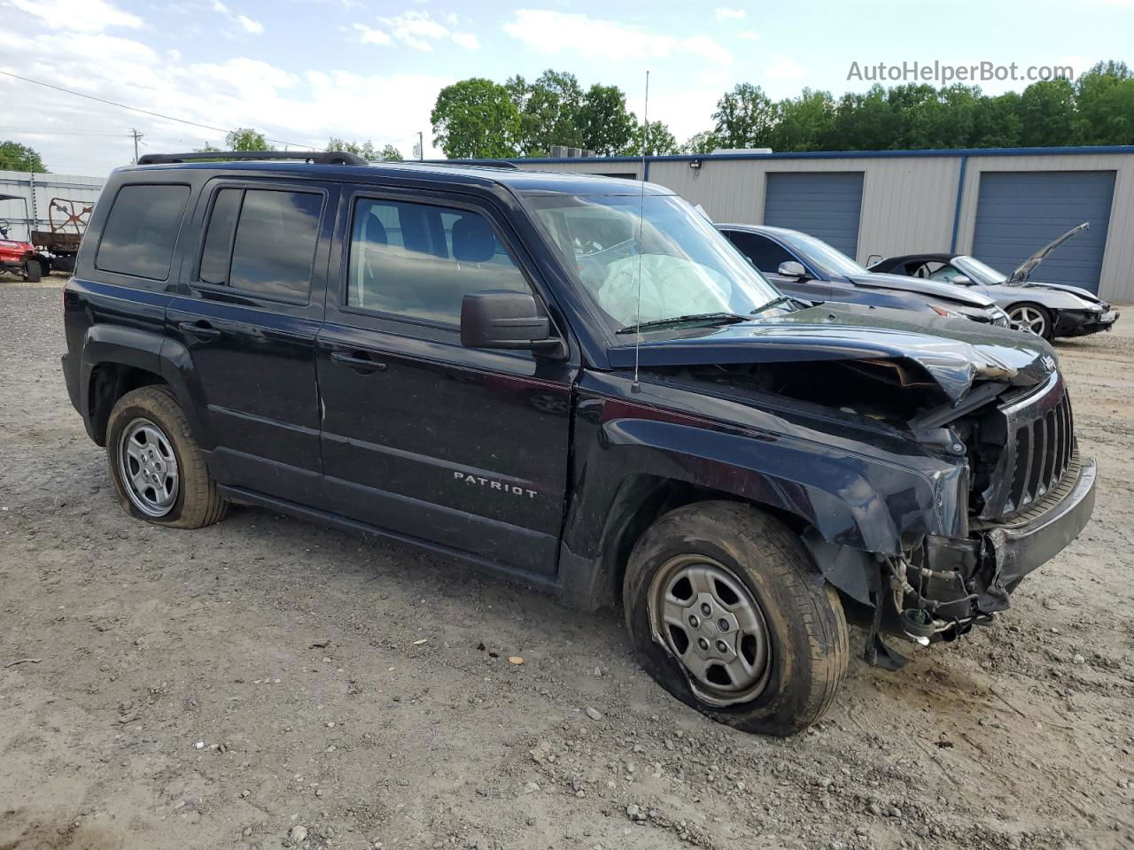 2016 Jeep Patriot Sport Black vin: 1C4NJPBB9GD716702