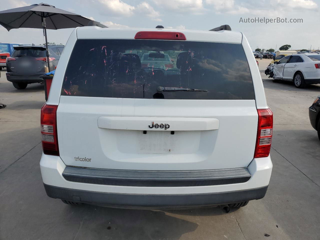 2016 Jeep Patriot Sport Белый vin: 1C4NJPBB9GD731801