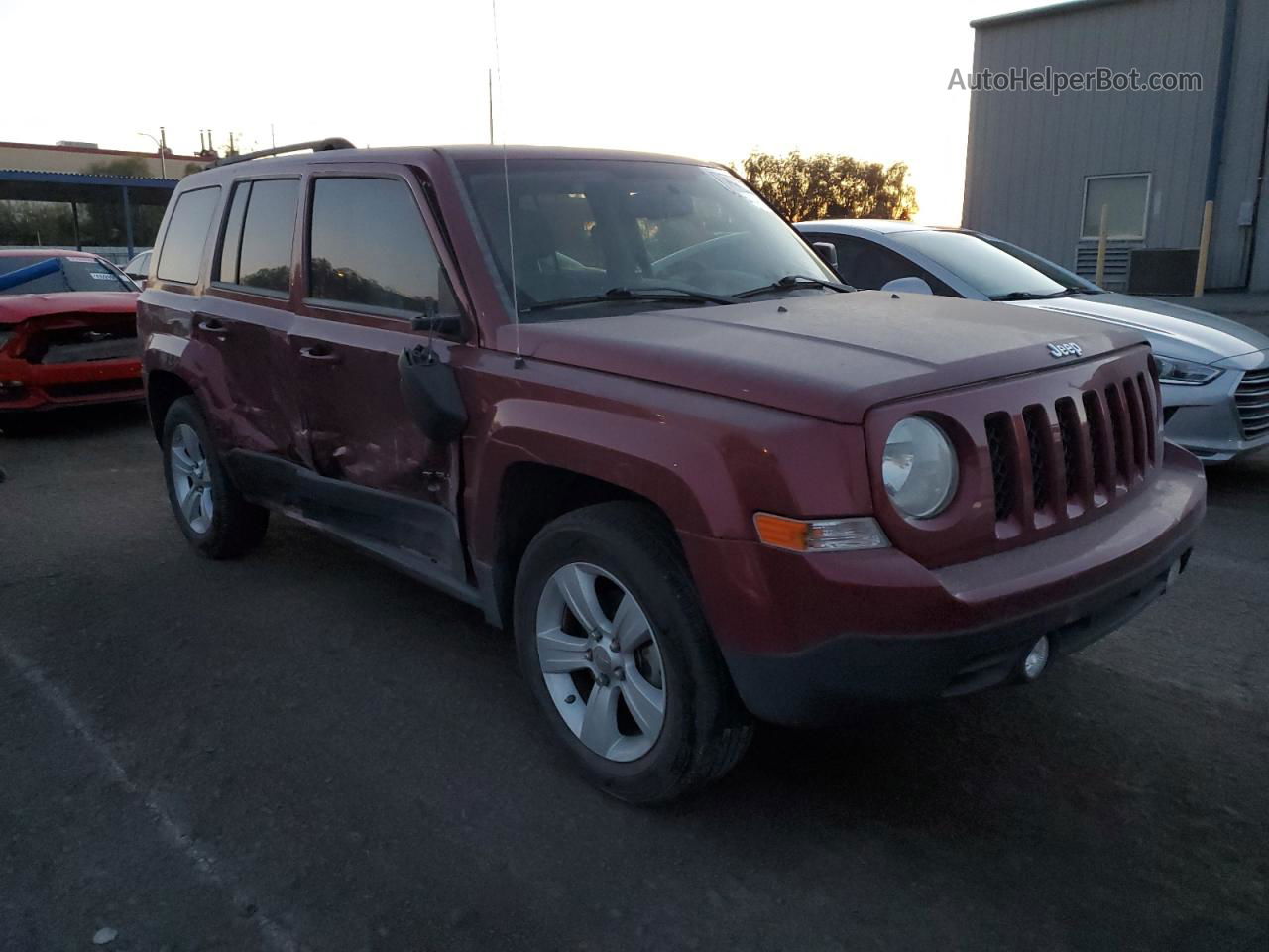 2012 Jeep Patriot Sport Red vin: 1C4NJPBBXCD559353