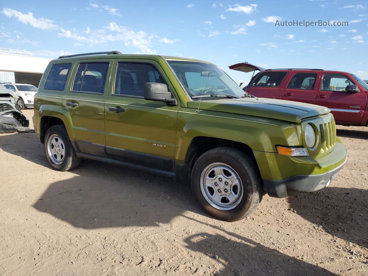 2012 Jeep Patriot Sport Green vin: 1C4NJPBBXCD687642