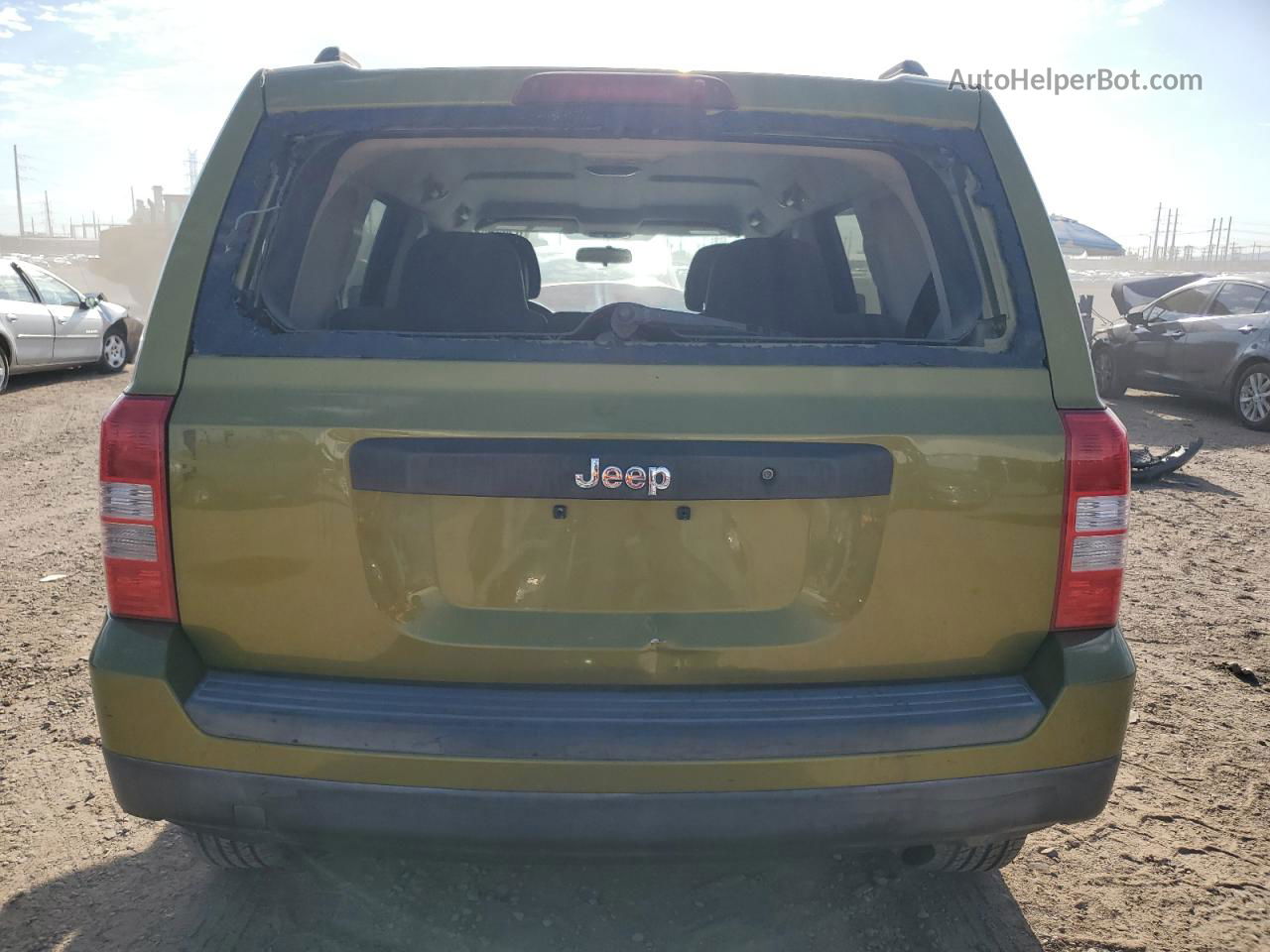 2012 Jeep Patriot Sport Green vin: 1C4NJPBBXCD687642